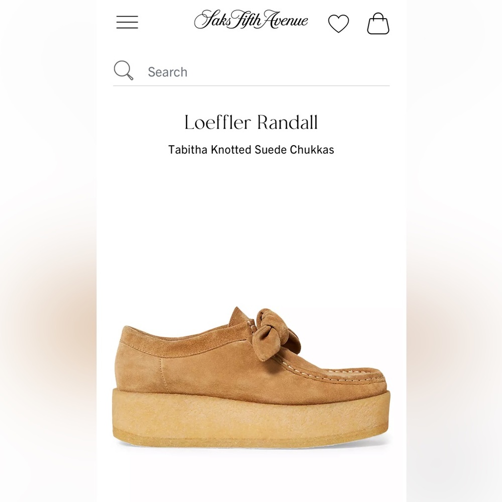 Loeffler Randall Tabitha Knotted Suede Chukkas Size 7 SOLD OUT! NEW $350